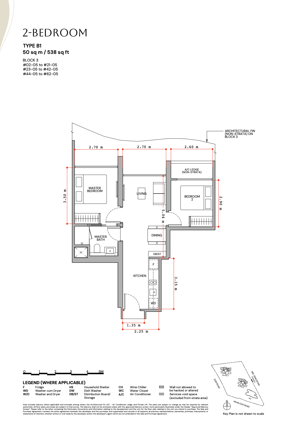 2 Bedroom Unit