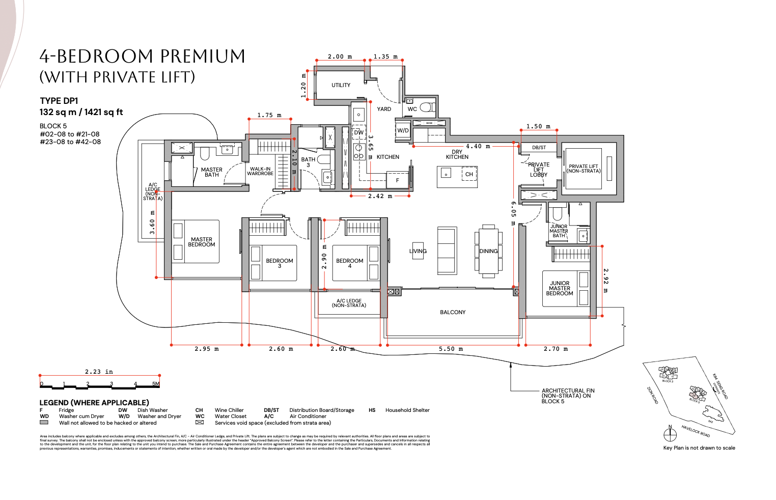 4 Bedroom Unit